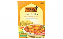 Kitchens Of India Aloo Mutter Diced Potato And Pea Curry  Box  285 grams